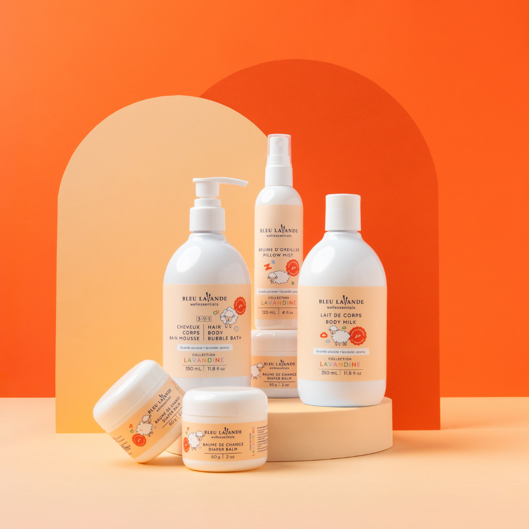 Coffret soins bébé naturels - Collection Lavandine