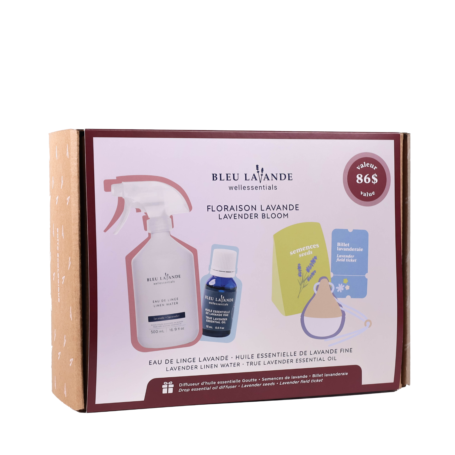 Coffret floraison lavande