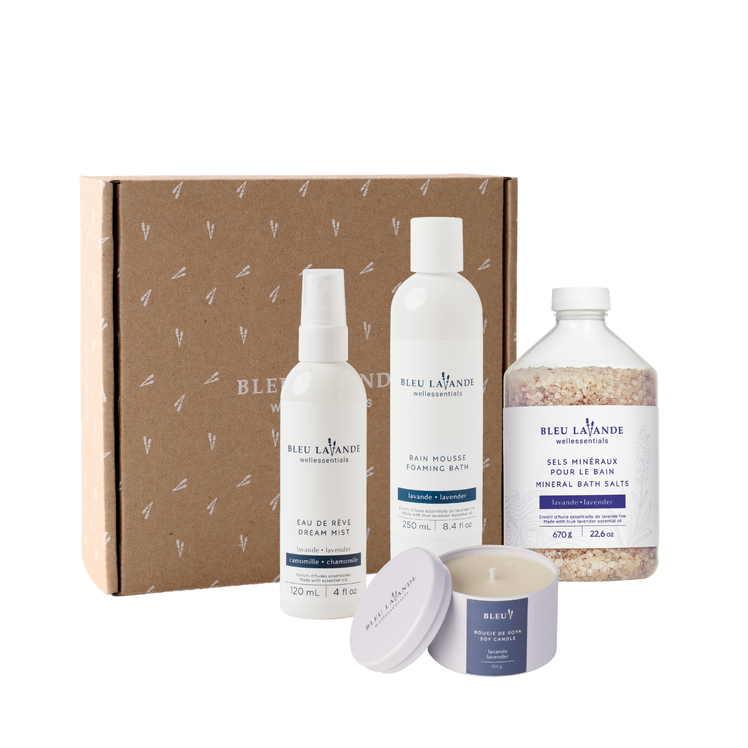 Coffret routine sommeil lavande