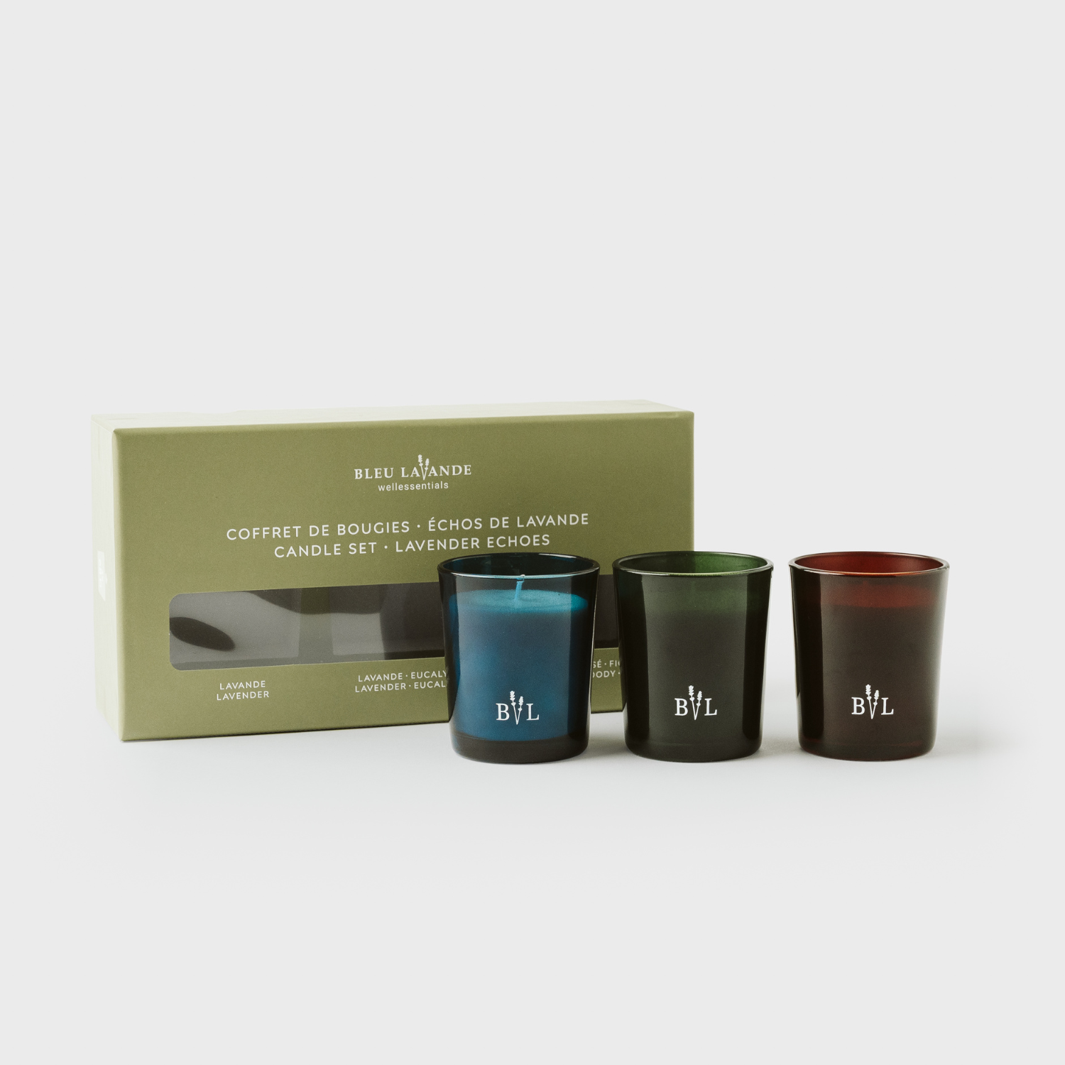 Ensemble-cadeau de bougies au Québec