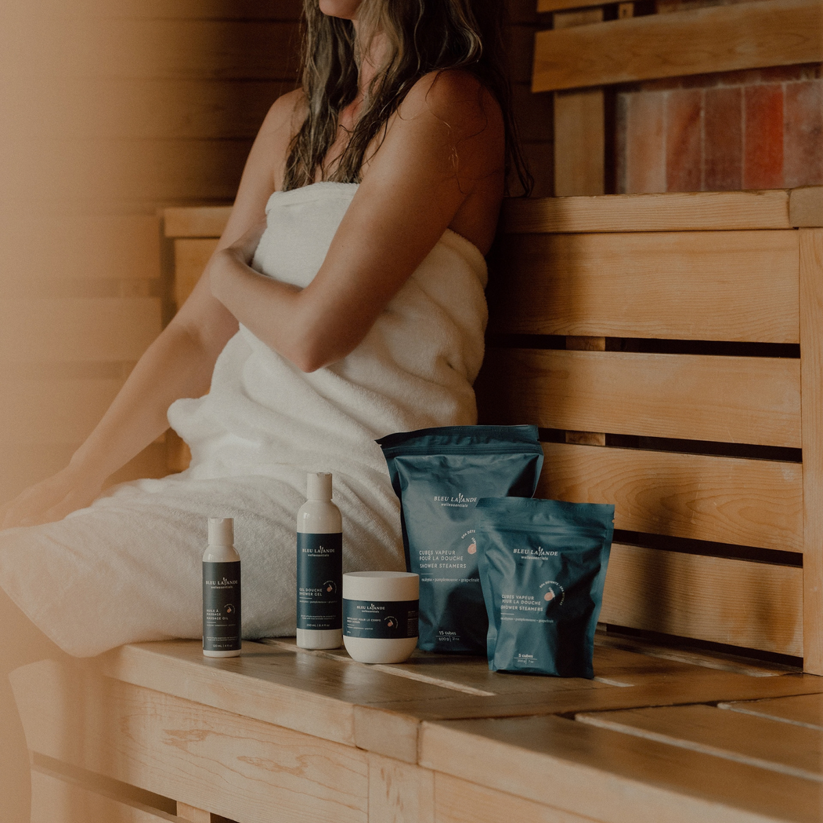 Collection Spa détente de Bleu Lavande