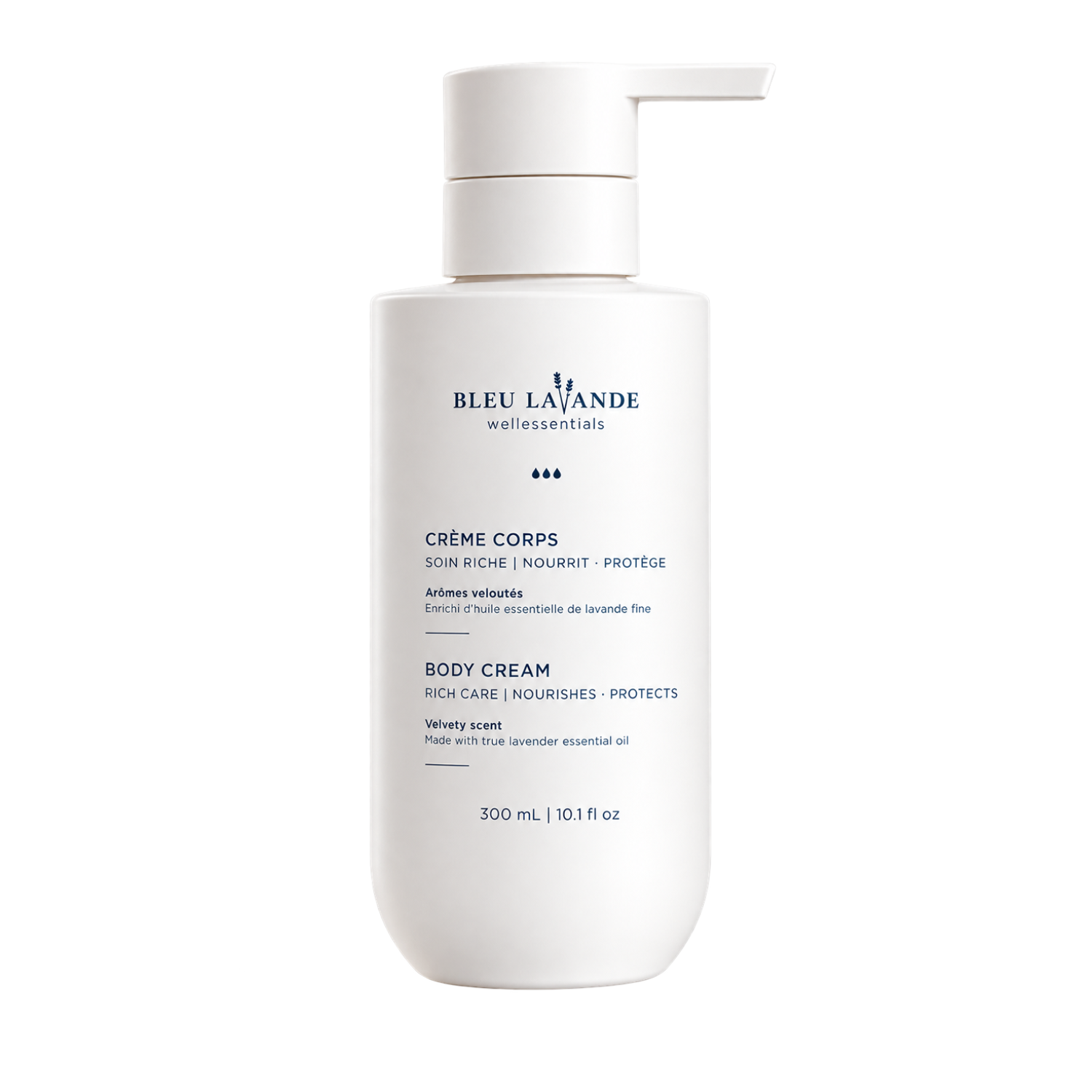 Crème corps nourrissante et protectrice de Bleu Lavande