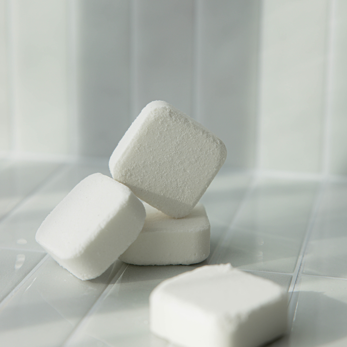 Pastilles pour la douche aux huiles essentielles de lavande et d'agrumes
