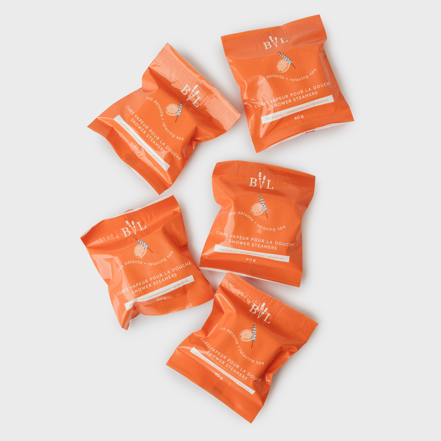 5 cubes vapeur pour la douche individuels Spa détente