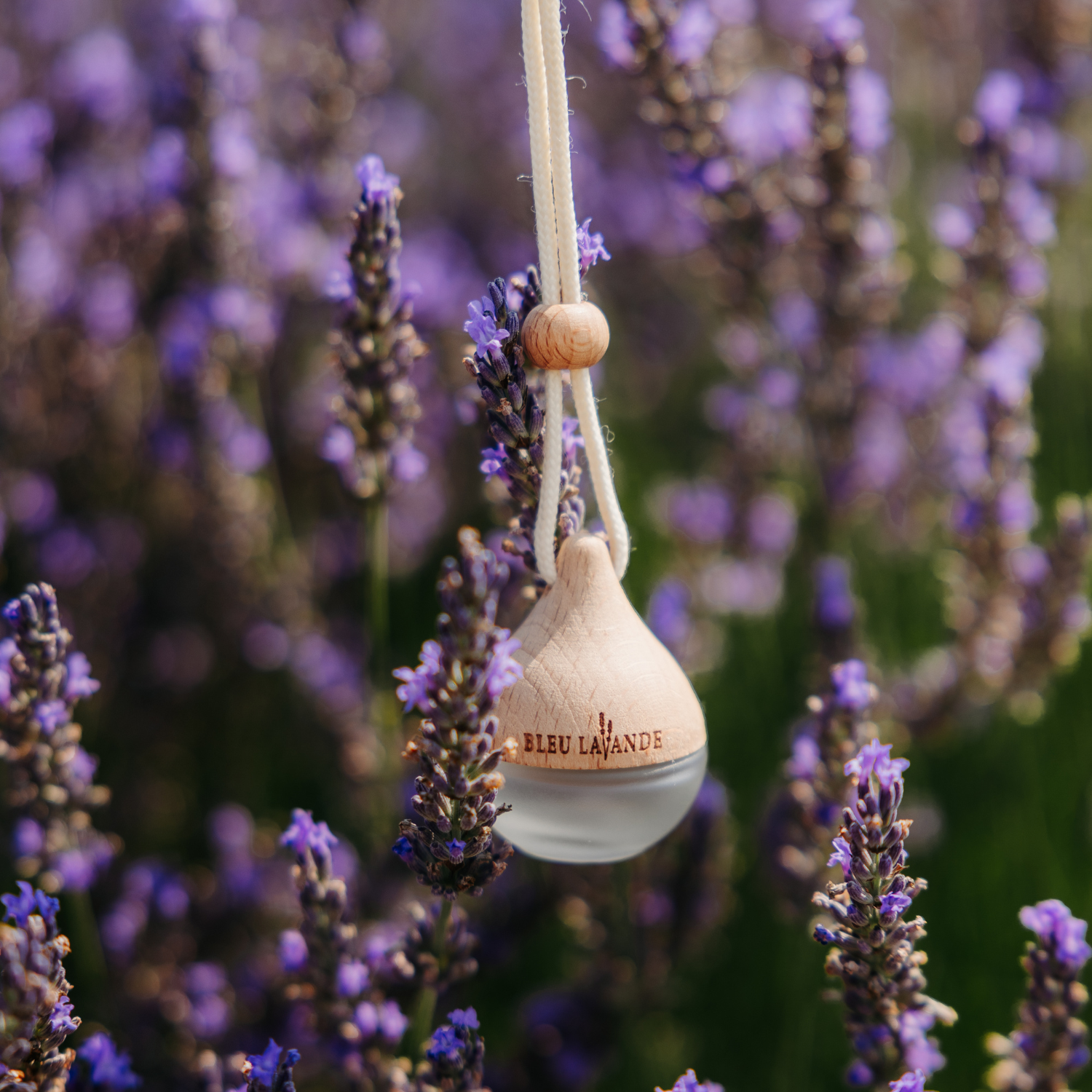 Diffuseur d'huiles essentielles Goutte dans les champs de Bleu Lavande à Magog