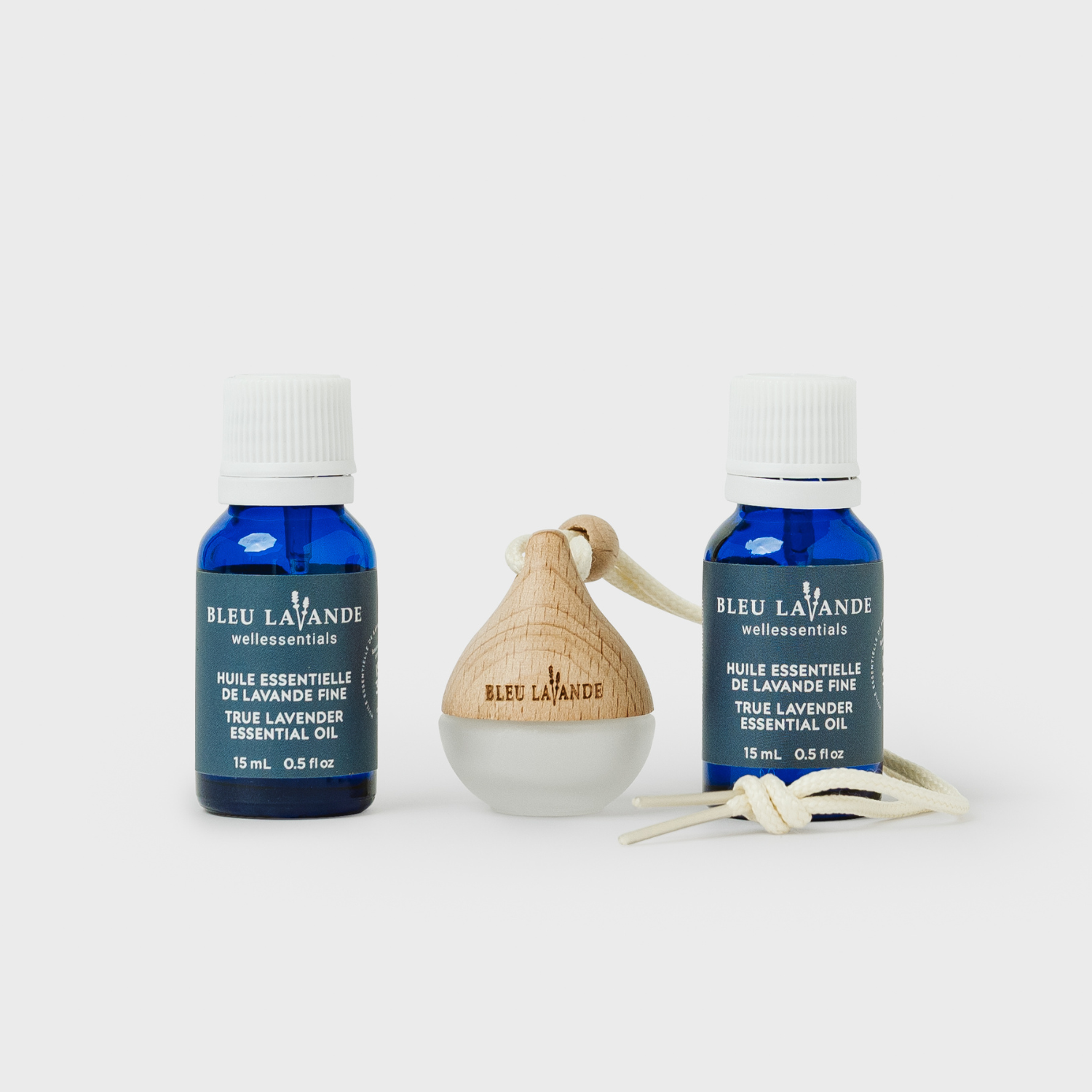 Diffuseur Goutte avec deux huiles essentielles de lavande fine de Bleu Lavande