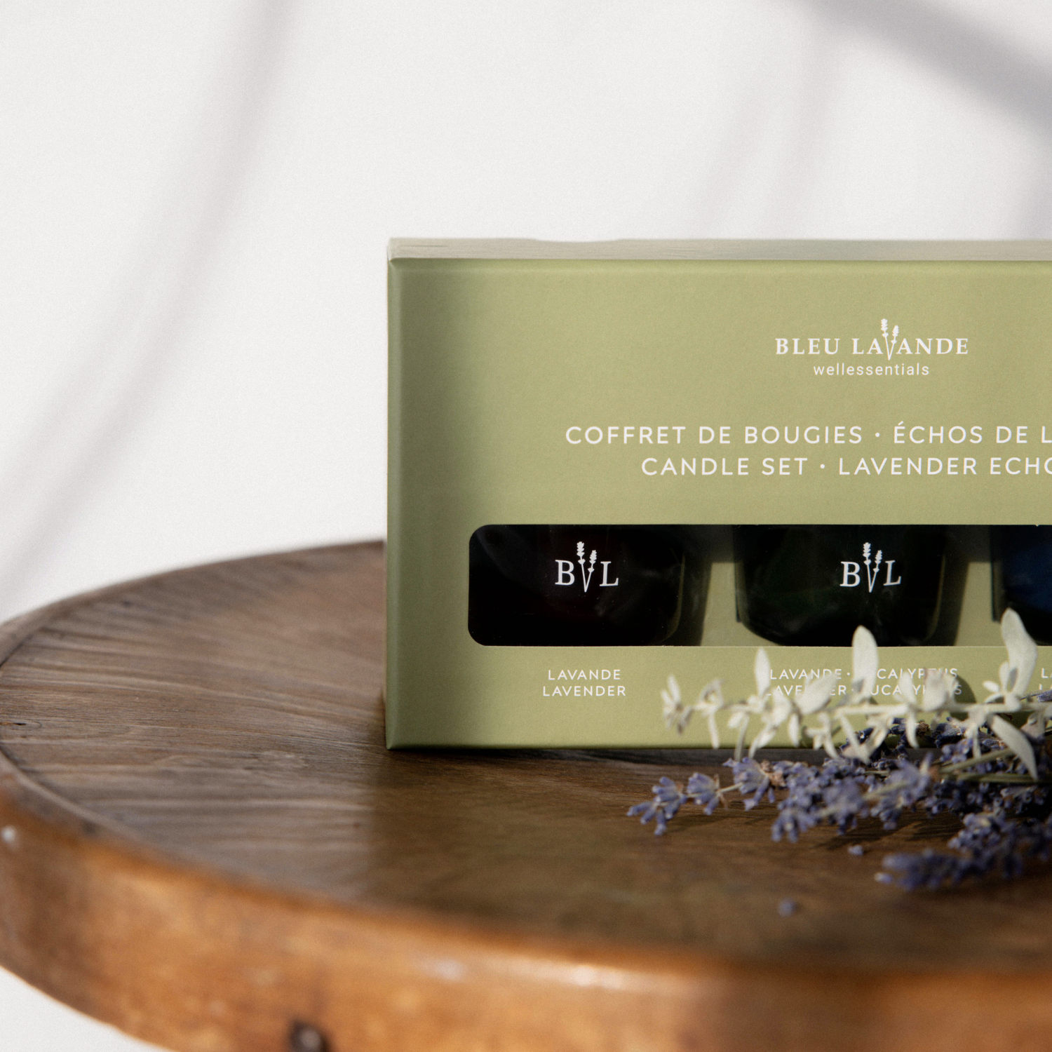 Coffret de bougies - Échos de lavande