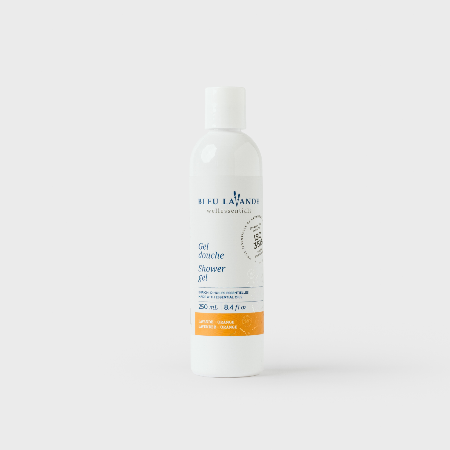 Gel douche aux huiles essentielle de lavande et orange