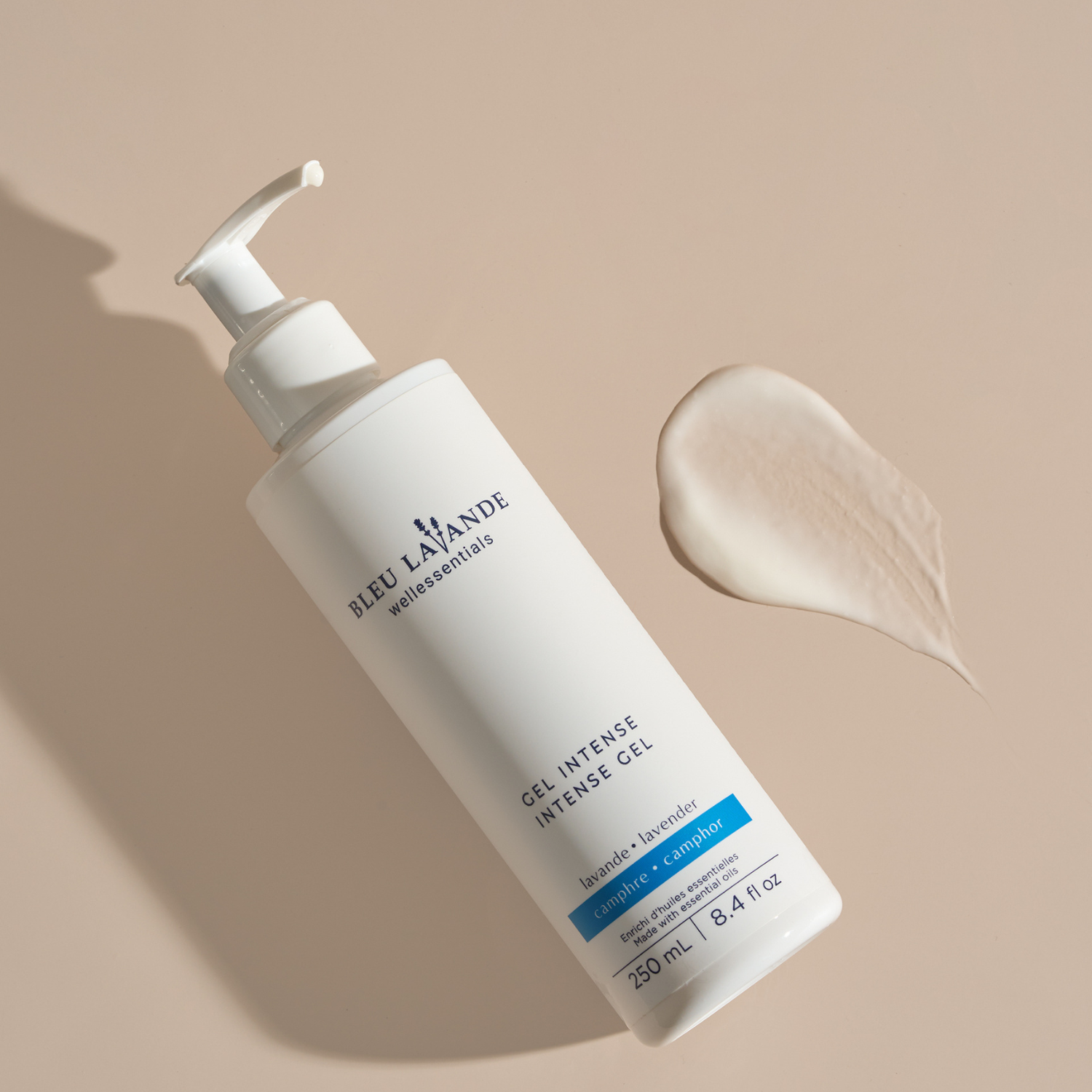 Gel intense aux huiles essentielles de lavande et de champhre