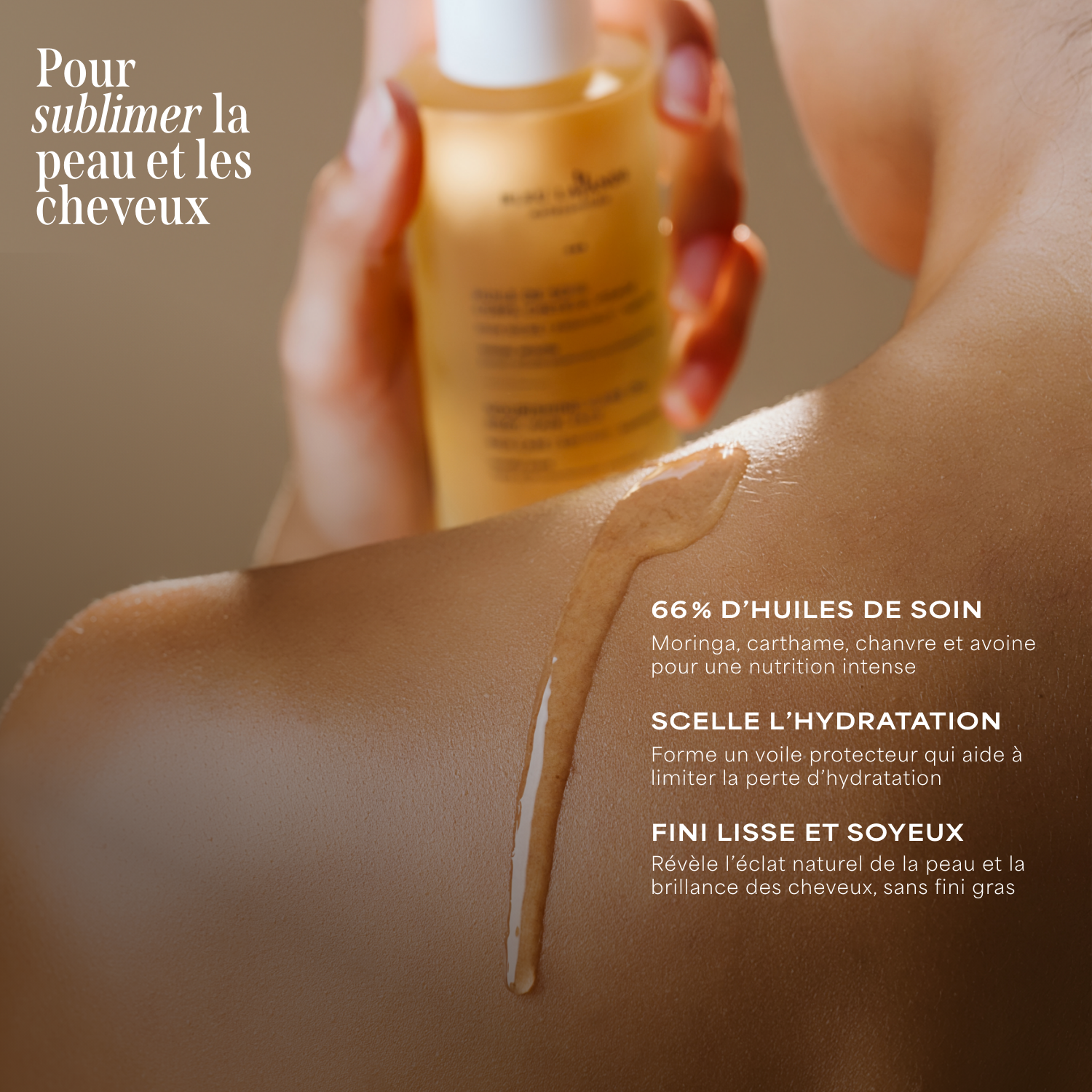 Huile de soin : pour sublimer la peau et les cheveux
