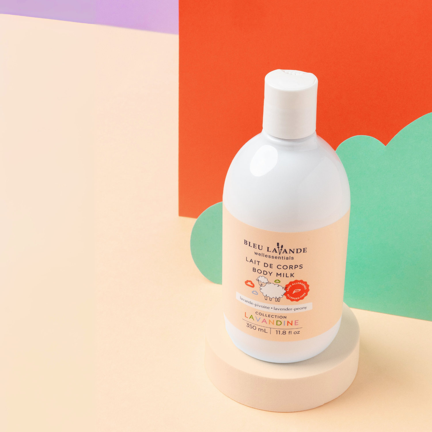 Lait hydratant pour bébé Lavandine