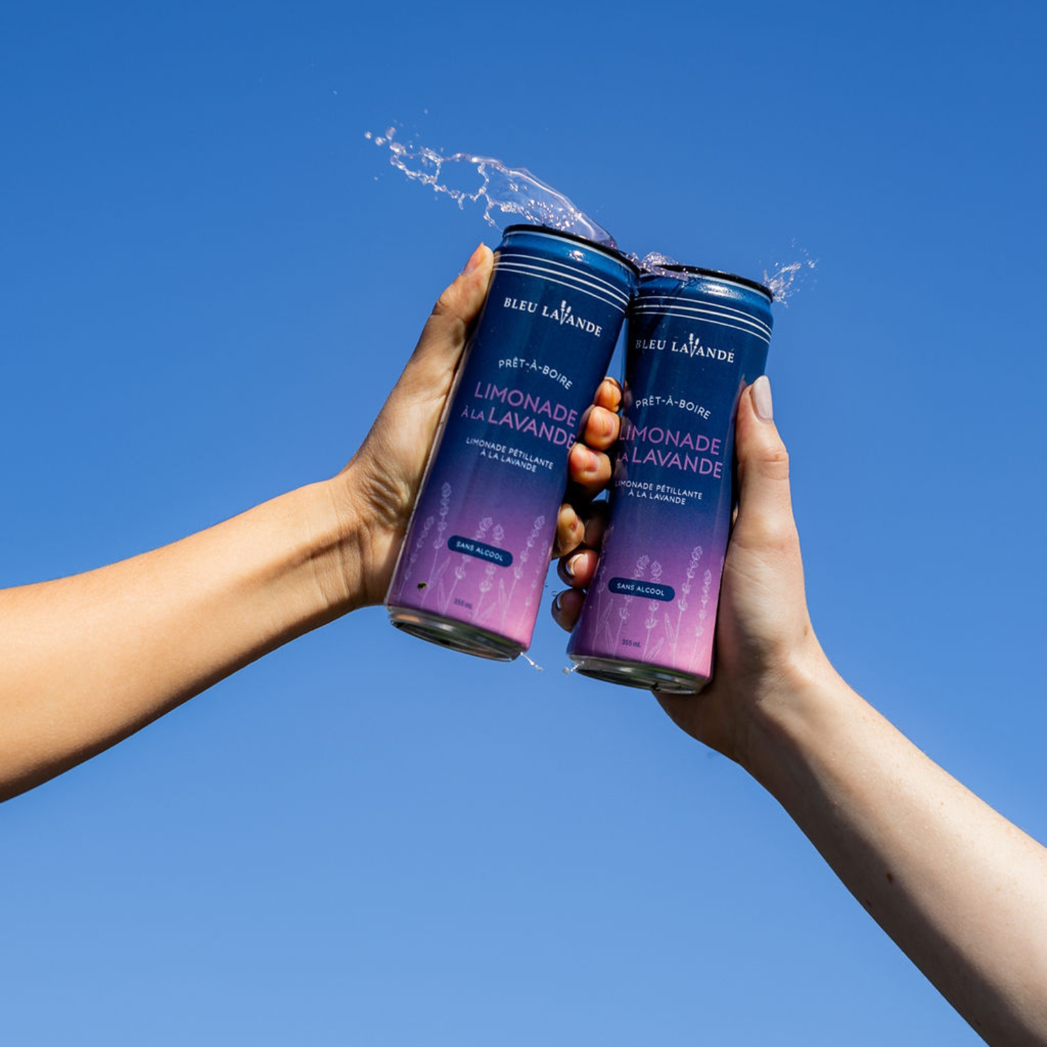 Prêt-à-boire limonade à la lavande