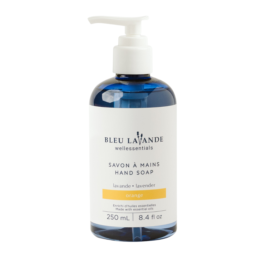 Lavender-orange hand soap - Bleu Lavande