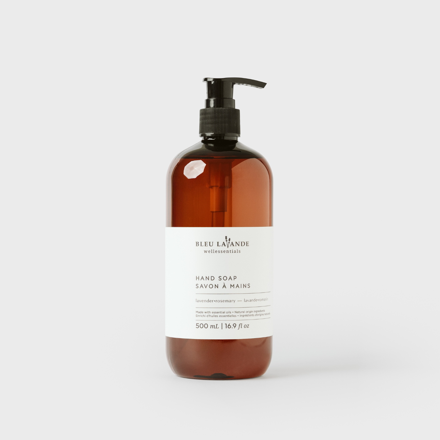 Savon pour les mains lavande-romarin
de Bleu Lavande