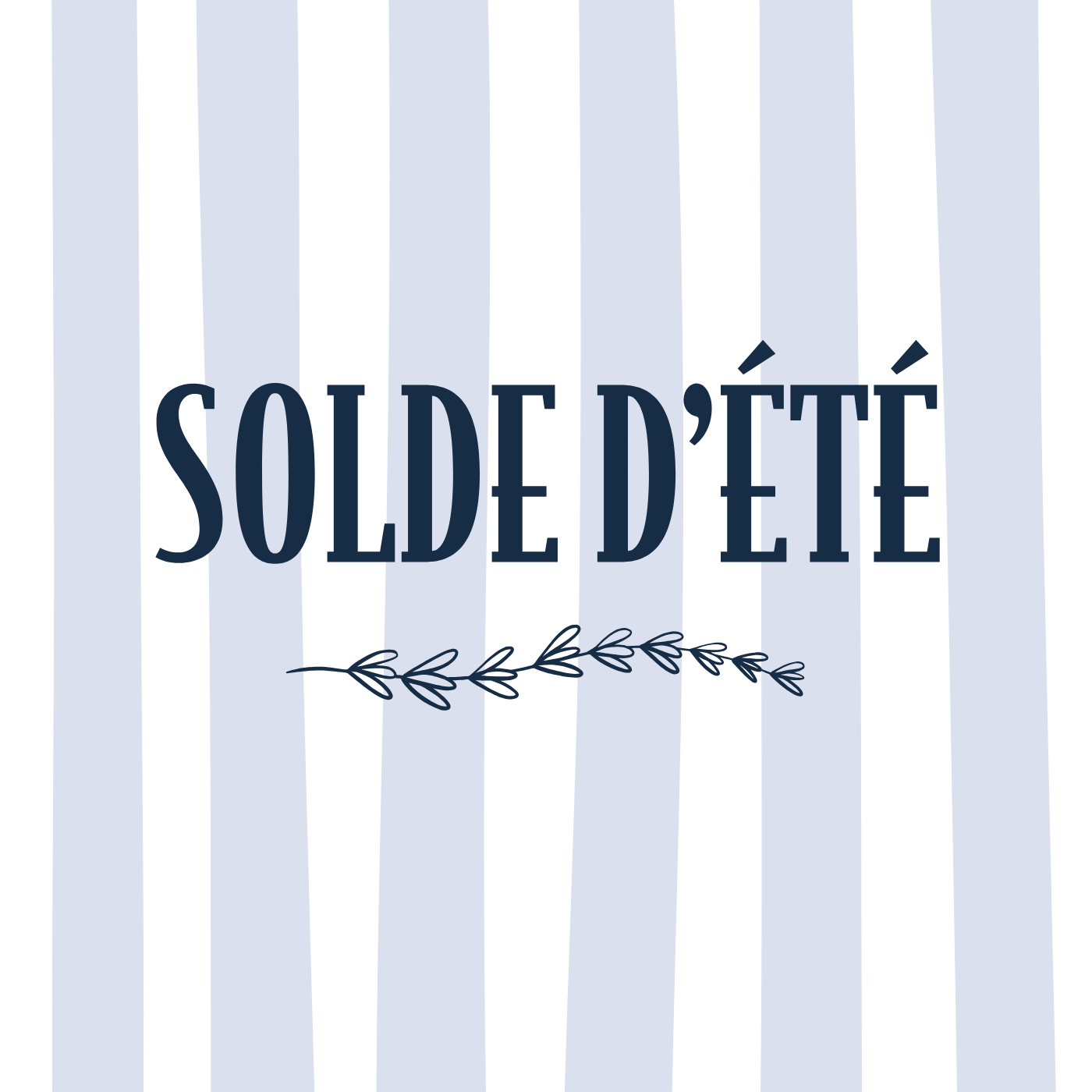 Solde d'été de Bleu Lavande