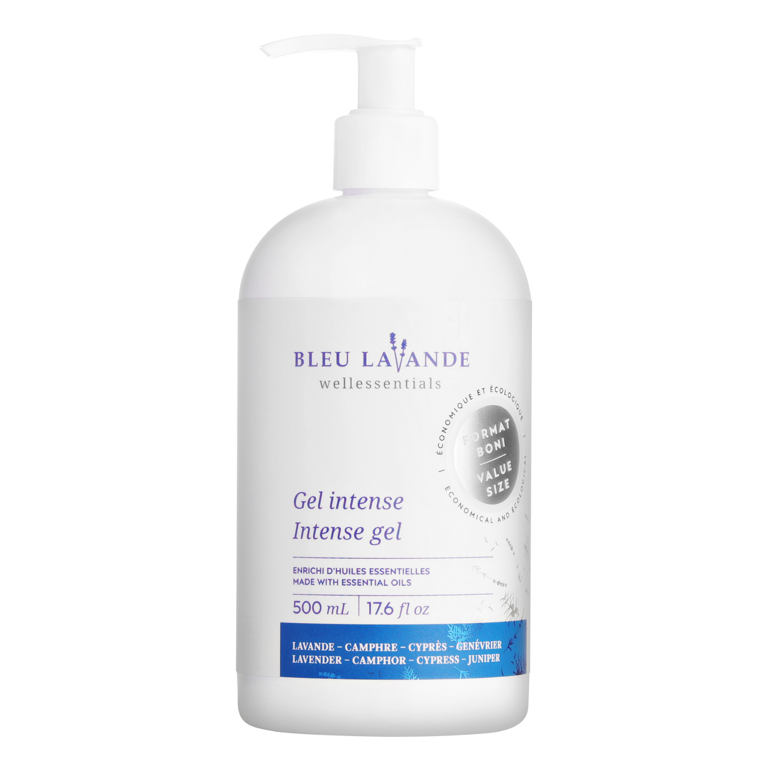 Gel intense 500 ml format boni