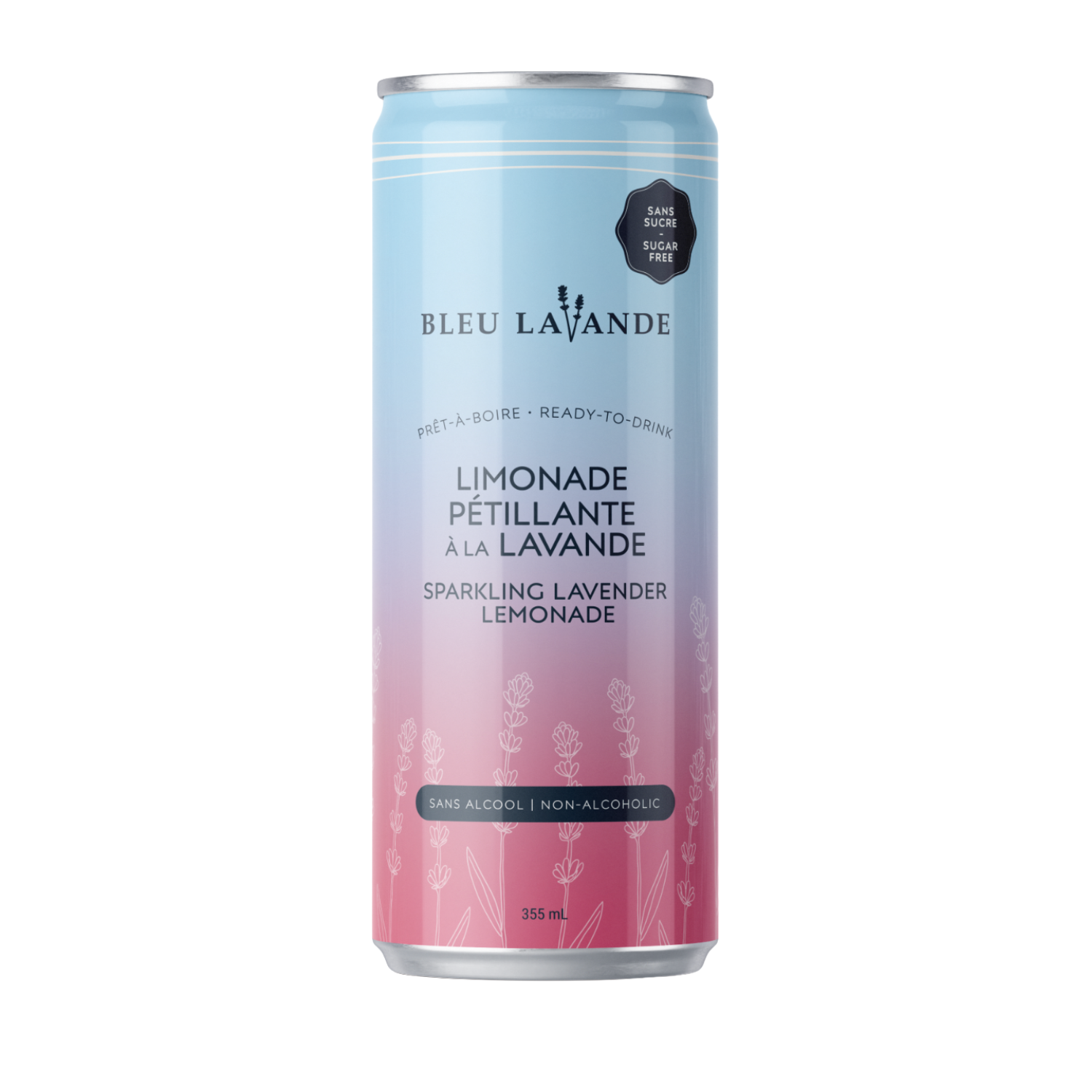 Limonade pétillante à la lavande sans sucre