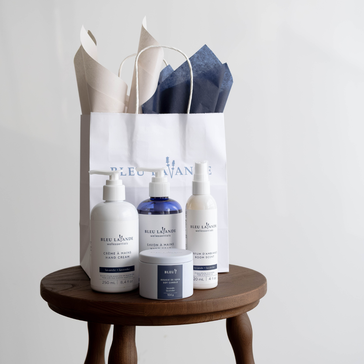 Produits enrichis d'huile essentielle de lavande fine pour les entreprises