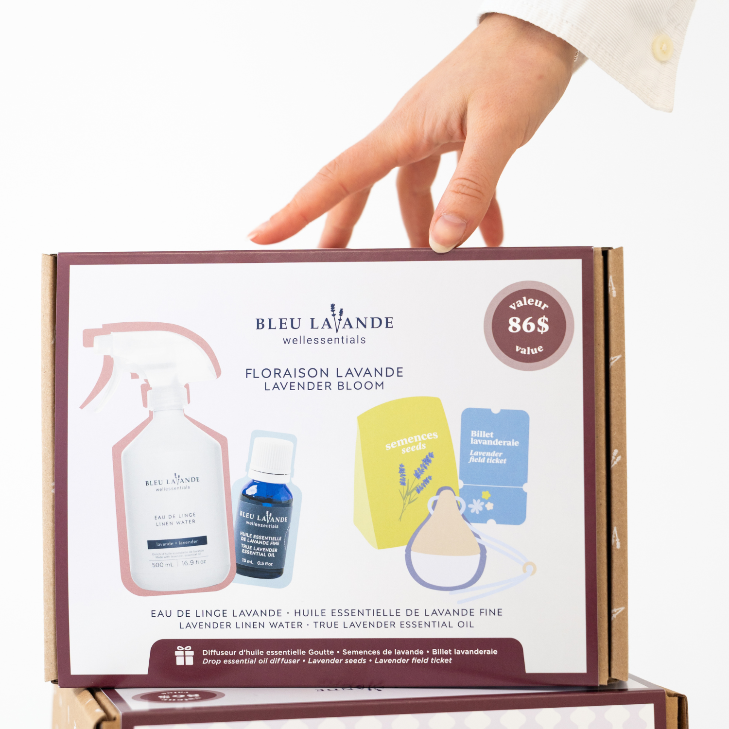 Coffret floraison lavande