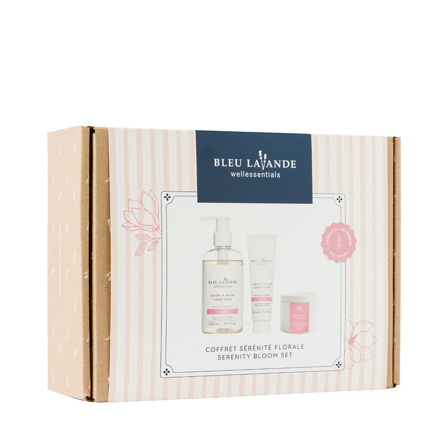 Coffret sérénité florale de Bleu Lavande