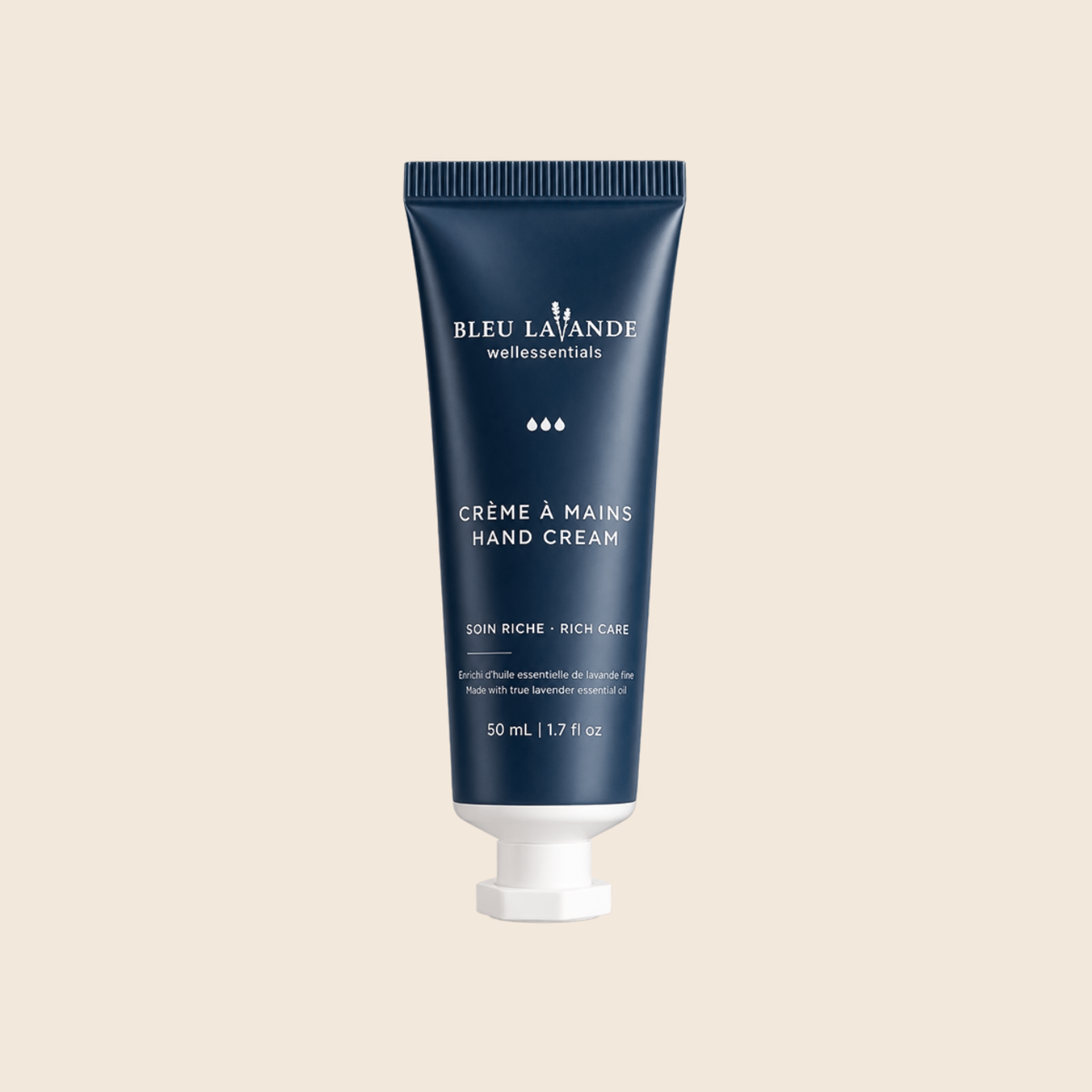 Crème à mains - Soin riche de Bleu Lavande