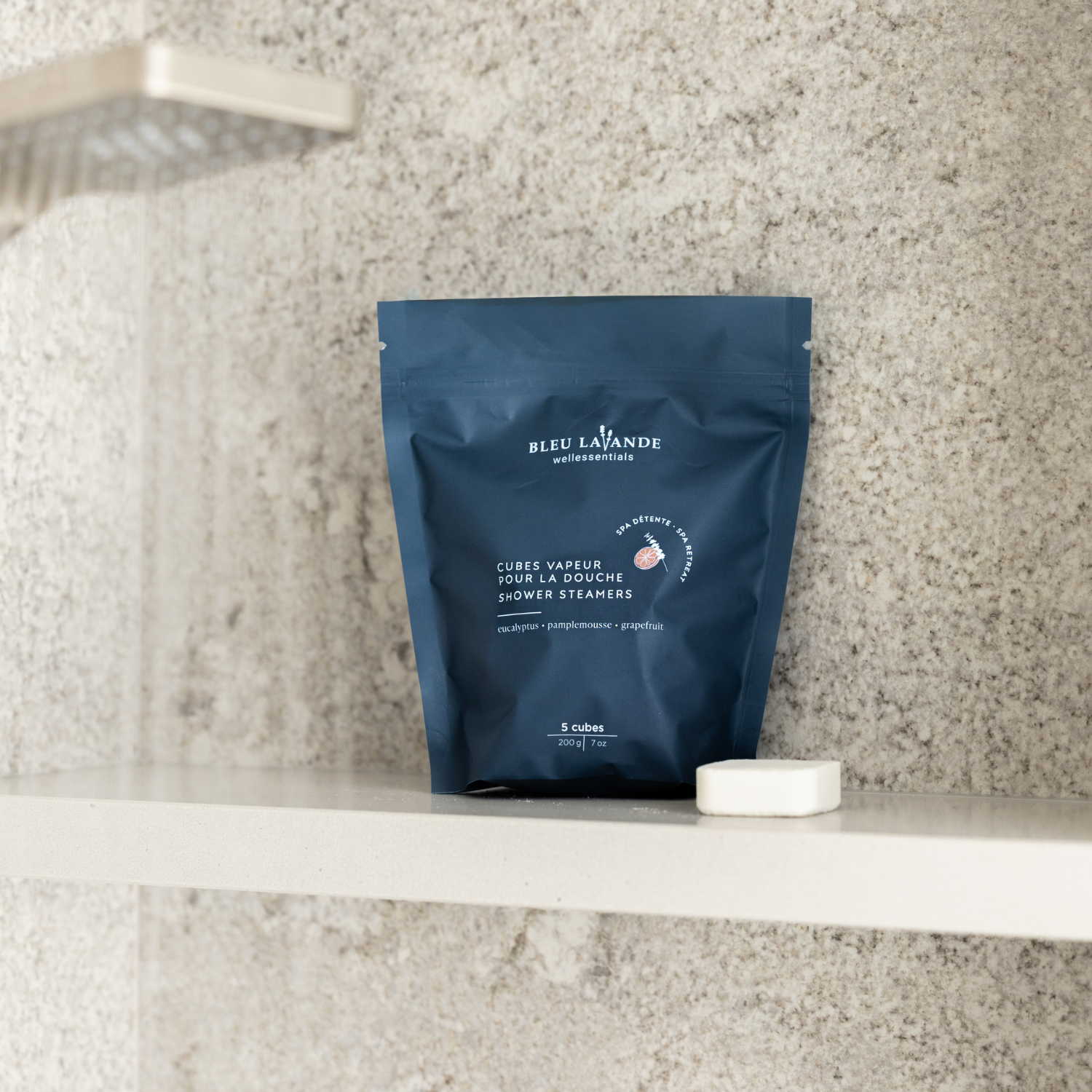Sac de 5 cubes vapeur pour la douche Spa détente aux huiles essentielles