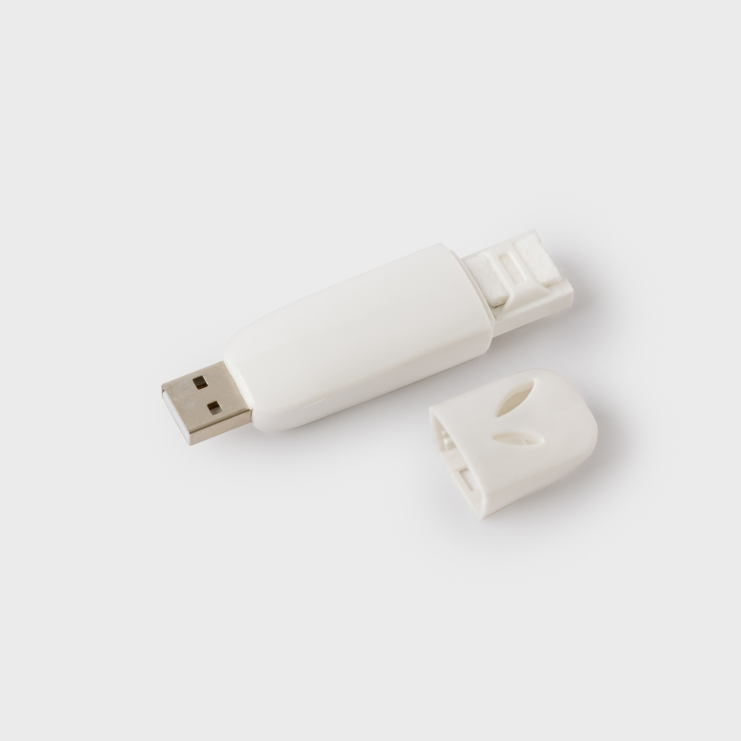 Petit diffuseur USB de Bleu Lavande ouvert