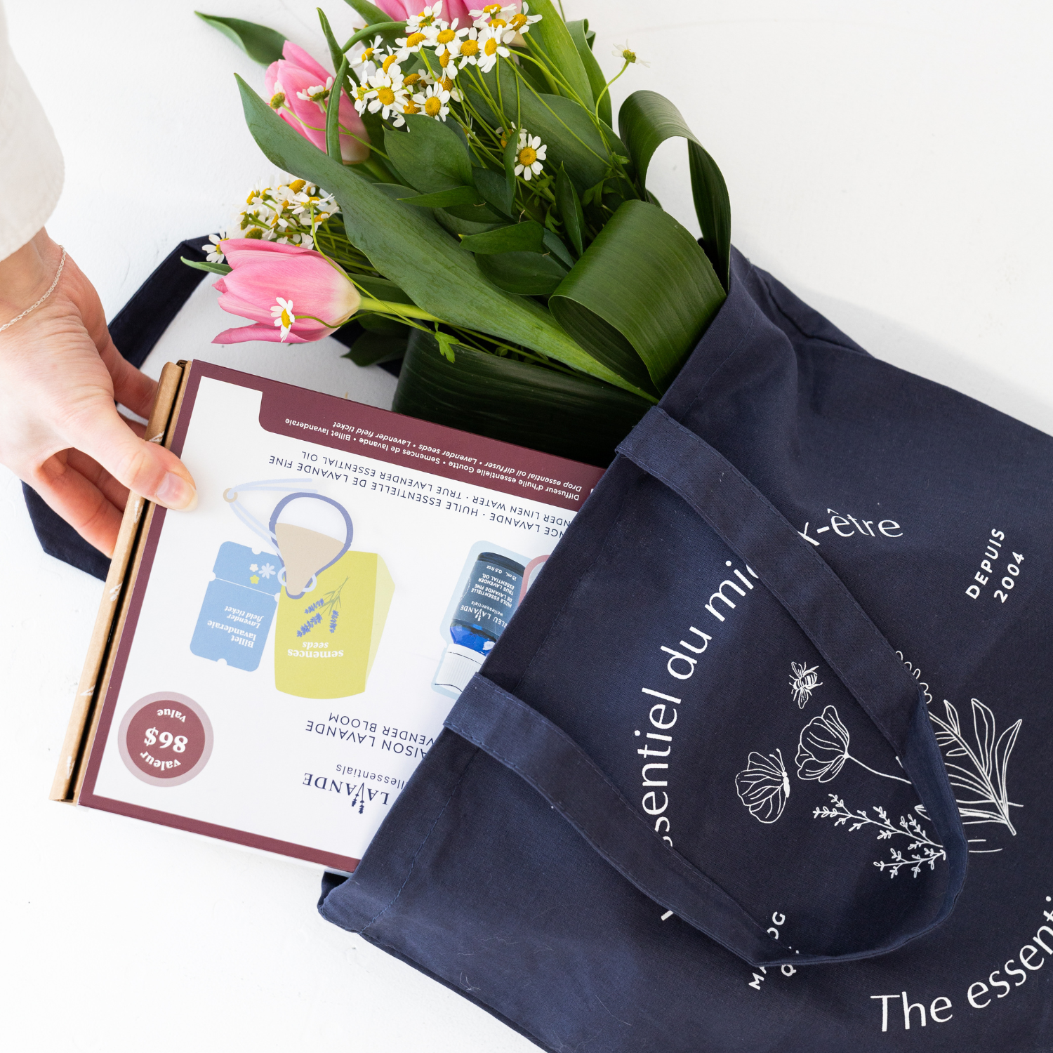 Coffret floraison lavande