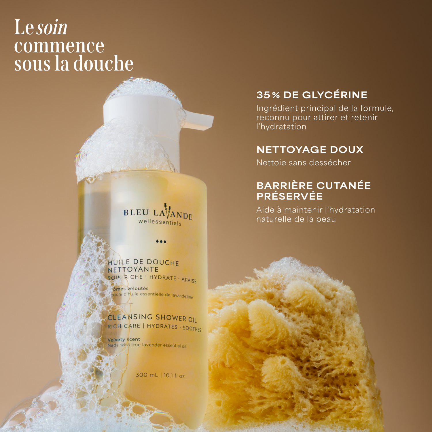 Huile nettoyante : le soin commence sous la douche