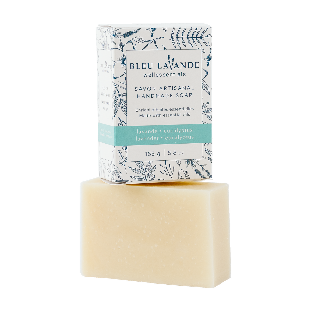 Savon artisanal lavande et eucalyptus