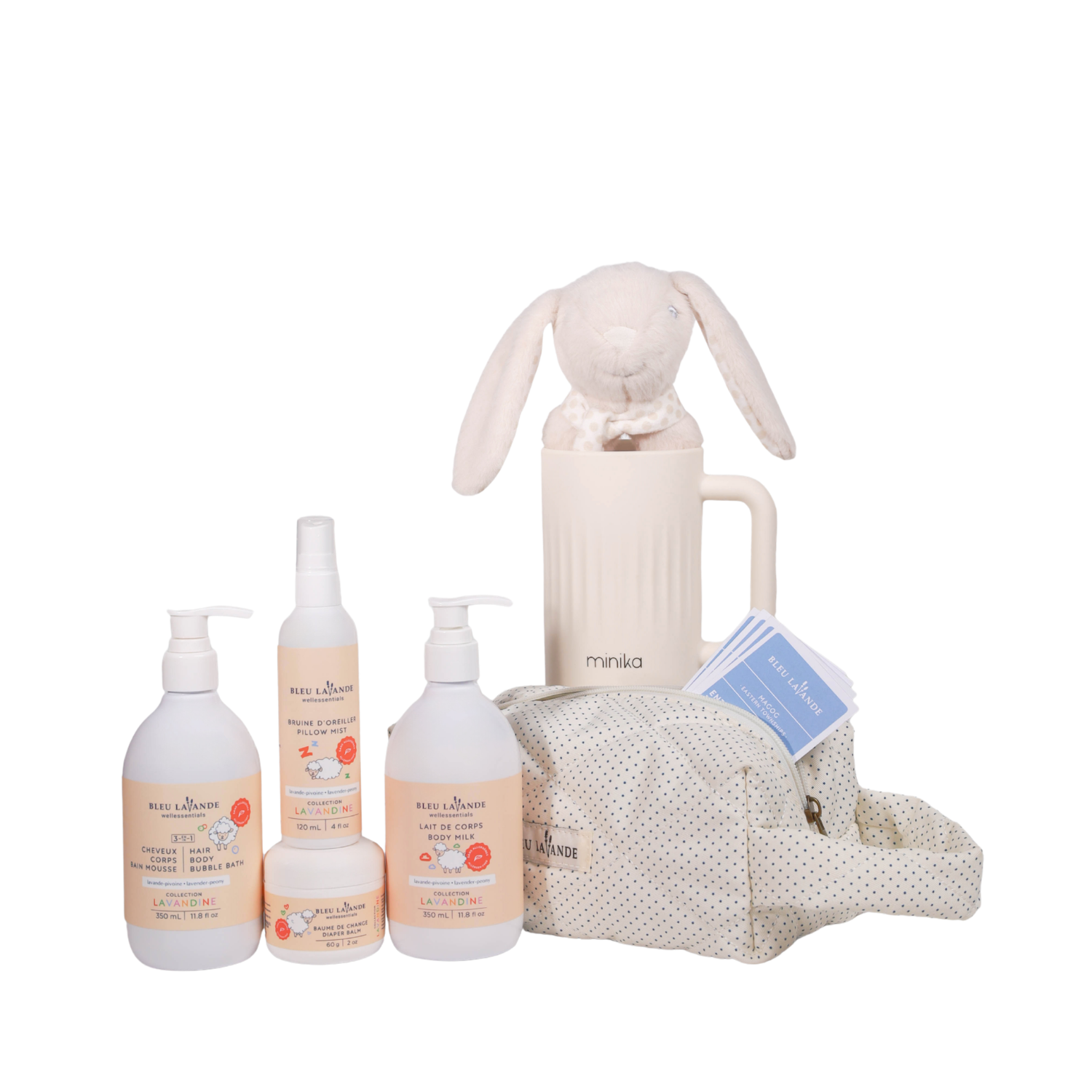 Trousse anniversaire pour la collection Lavandine